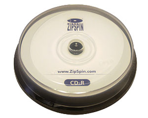 ZipSpin CD-R Discs - Click Image to Close