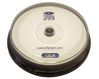 ZipSpin CD-R Discos